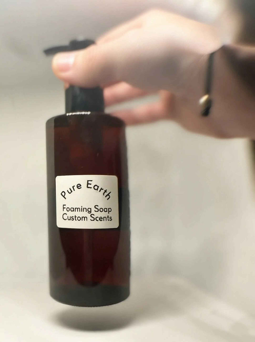 Pure Earth Foaming Hand Soap - Vegan & Organic Custom Hand Wash