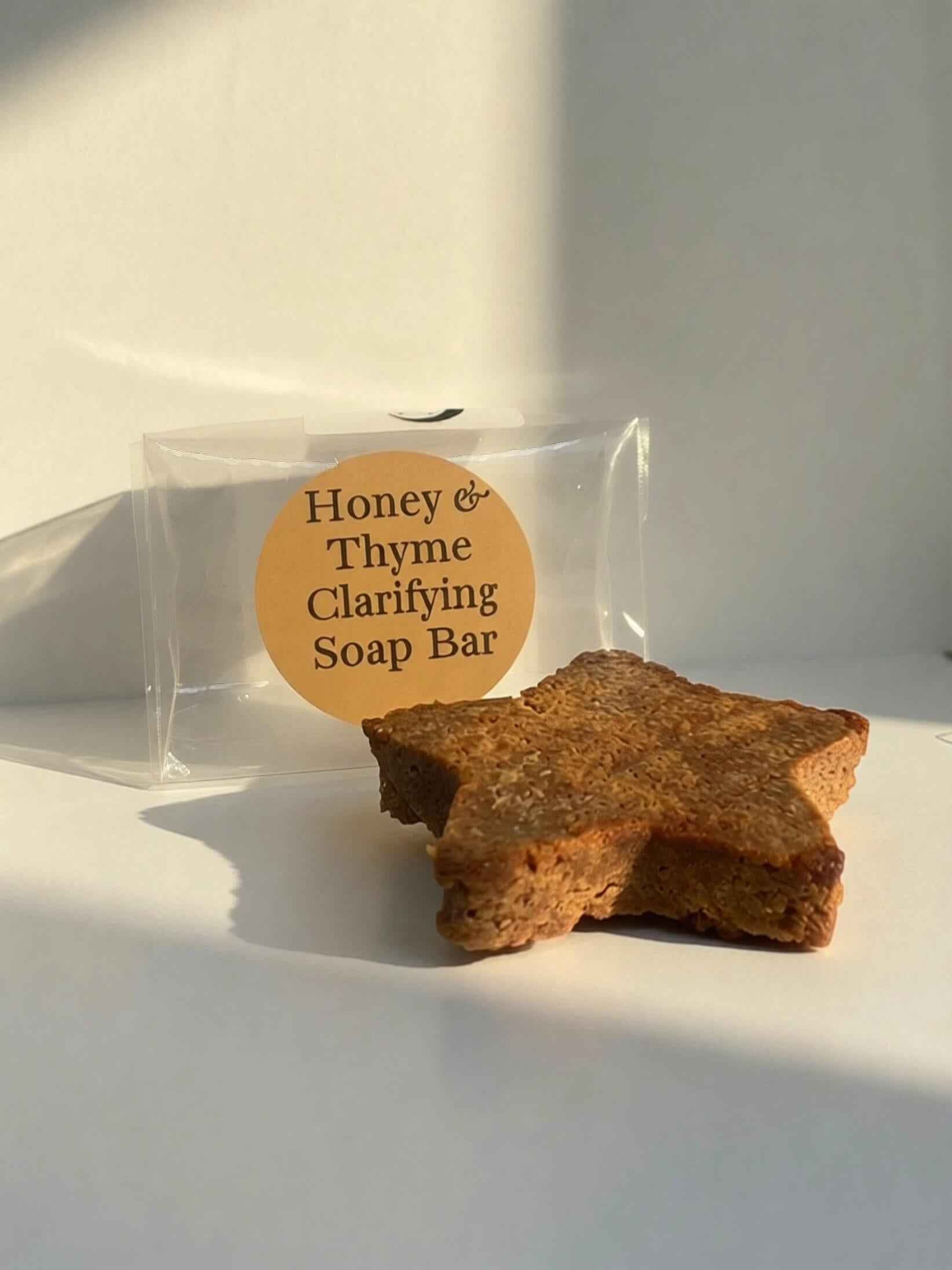 Honey & Thyme Clarifying Face Soap for Acne | Organic