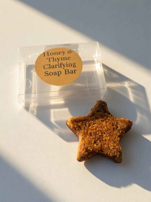 Honey & Thyme Clarifying Face Soap for Acne | Organic