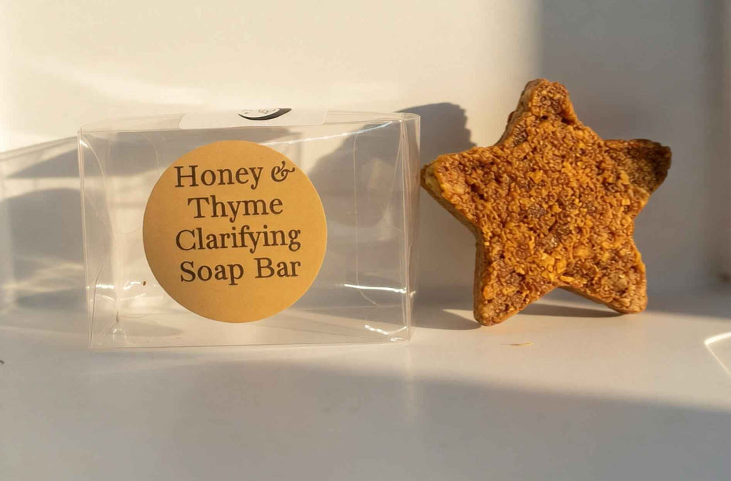 Honey & Thyme Clarifying Face Soap for Acne | Organic
