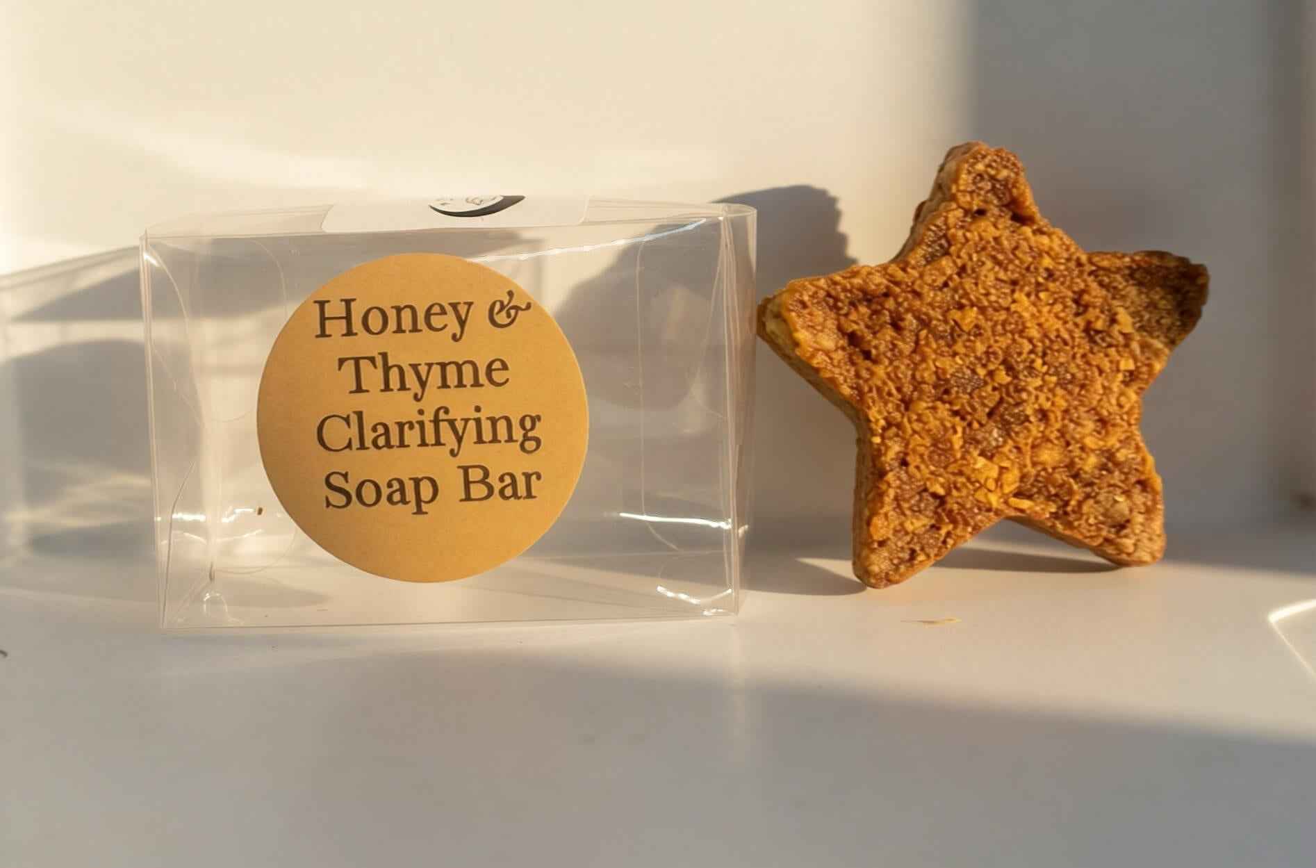 Honey & Thyme Clarifying Face Soap for Acne | Organic