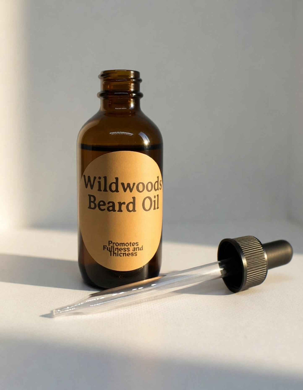 Wildwoods Organic Beard Oil & Growth Serum for Itchy Skin