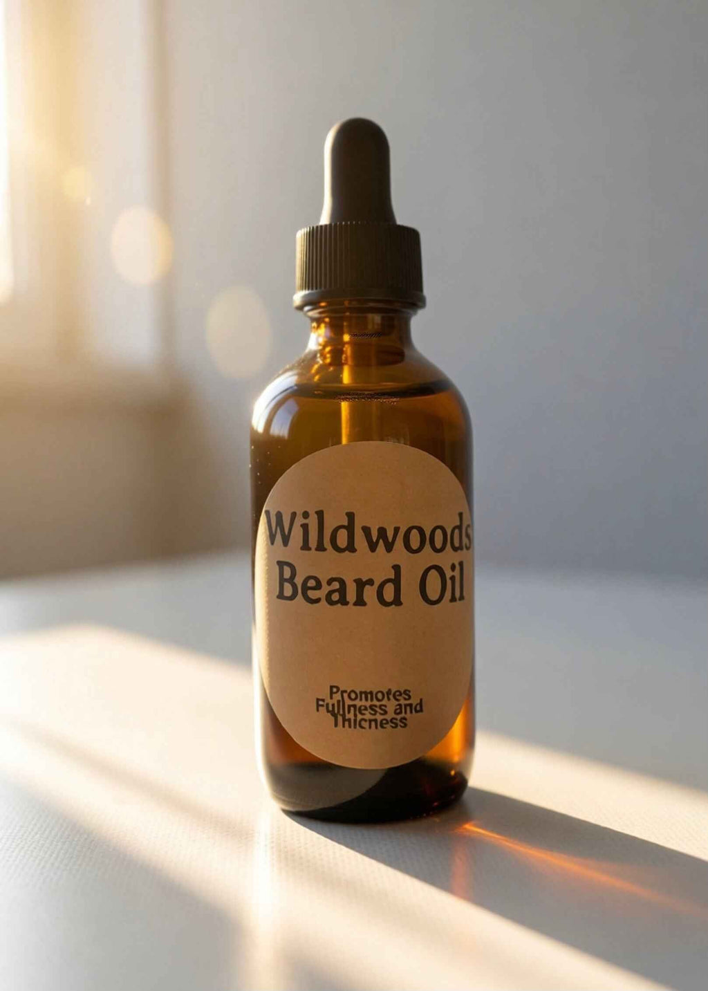 Wildwoods Organic Beard Oil & Growth Serum for Itchy Skin