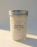 Herbal Hawthorn Vegan Body Scrub, Emulsified & Exfoliating