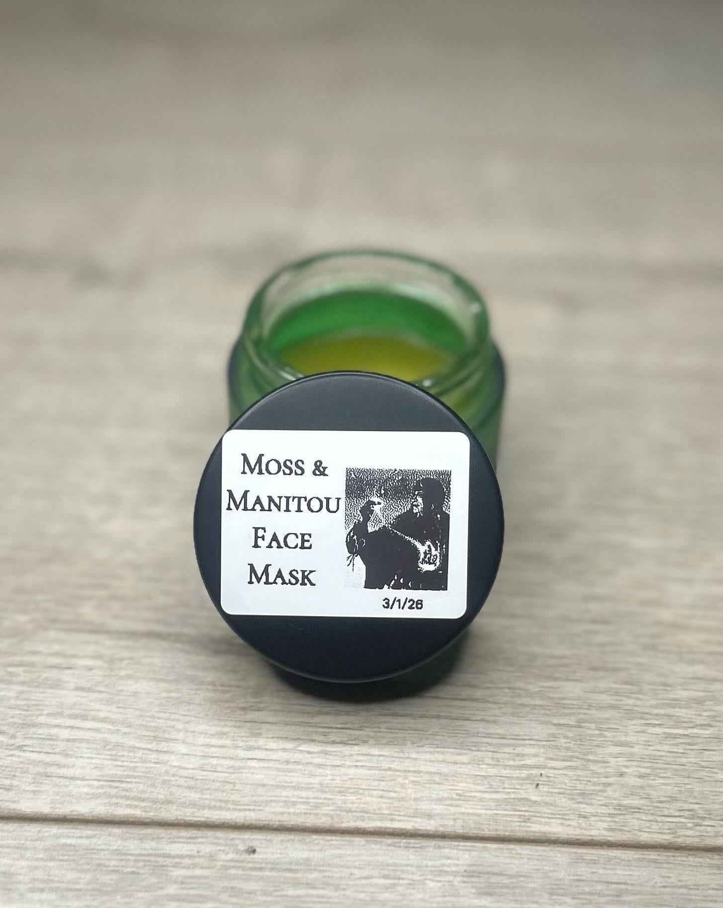 Moss & Manitou Face Mask - All Natural, Herbal, and Rejuvenating