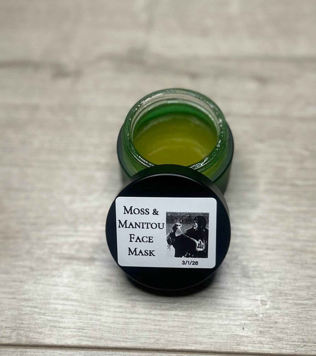 Moss & Manitou Face Mask - All Natural, Herbal, and Rejuvenating