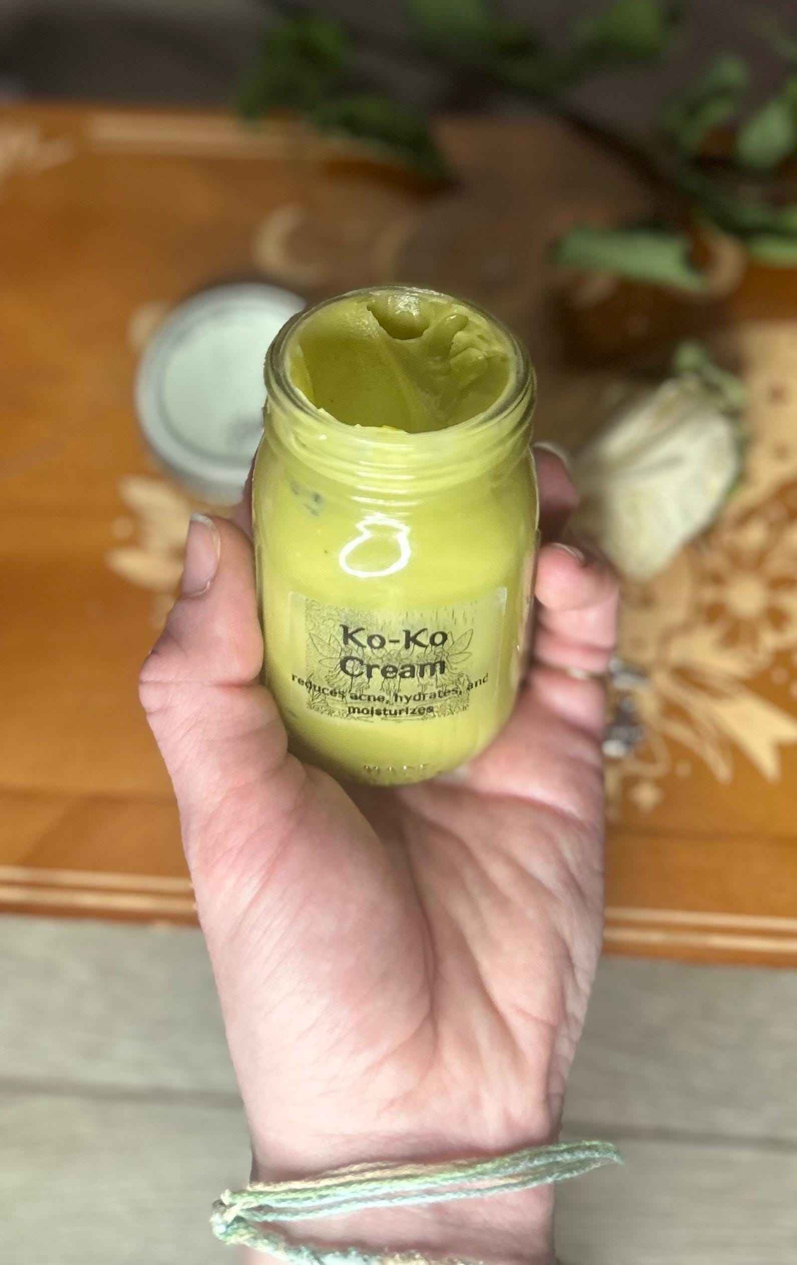 Ko-Ko Cream- clarifying , moisturizes and hydrates