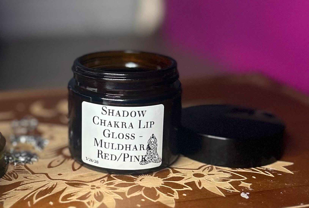 Shadow Chakra Lip Gloss -Muldhara Red/Pink