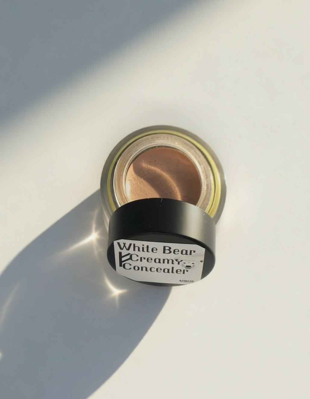 White Bear Creamy Concealer | Natural Herbal Mineral Makeup, Full Coverage Foundation |.5g
