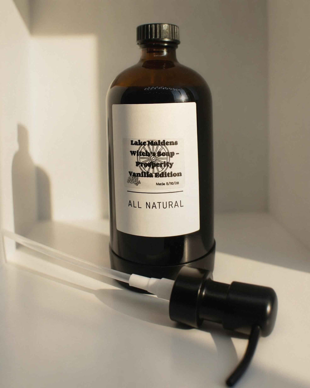 Botanical Vegan Liquid Soap | Prosperity Vanilla Edition, Organic Cleansing Hydrating Hand Soap, Pick Your Scent