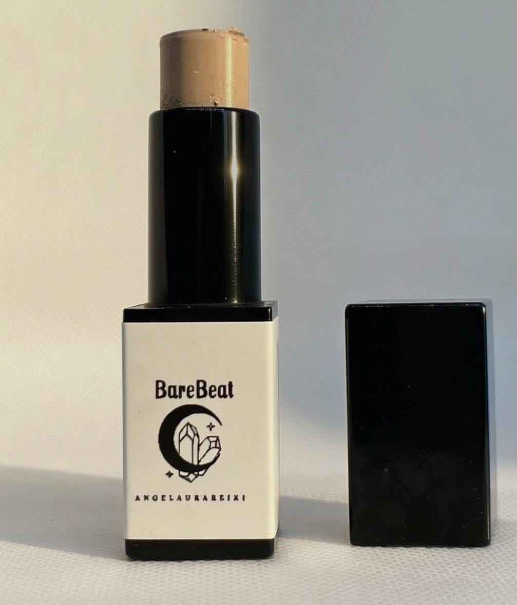 angelaurareiki Botanical Lipstick Collection | BareBeat (Nude) Heartbeat (Red) - Organic Natural | Titanium Dioxide Free | Carmine Free