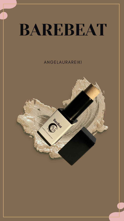 angelaurareiki Botanical Lipstick Collection | BareBeat (Nude) Heartbeat (Red) - Organic Natural | Titanium Dioxide Free | Carmine Free