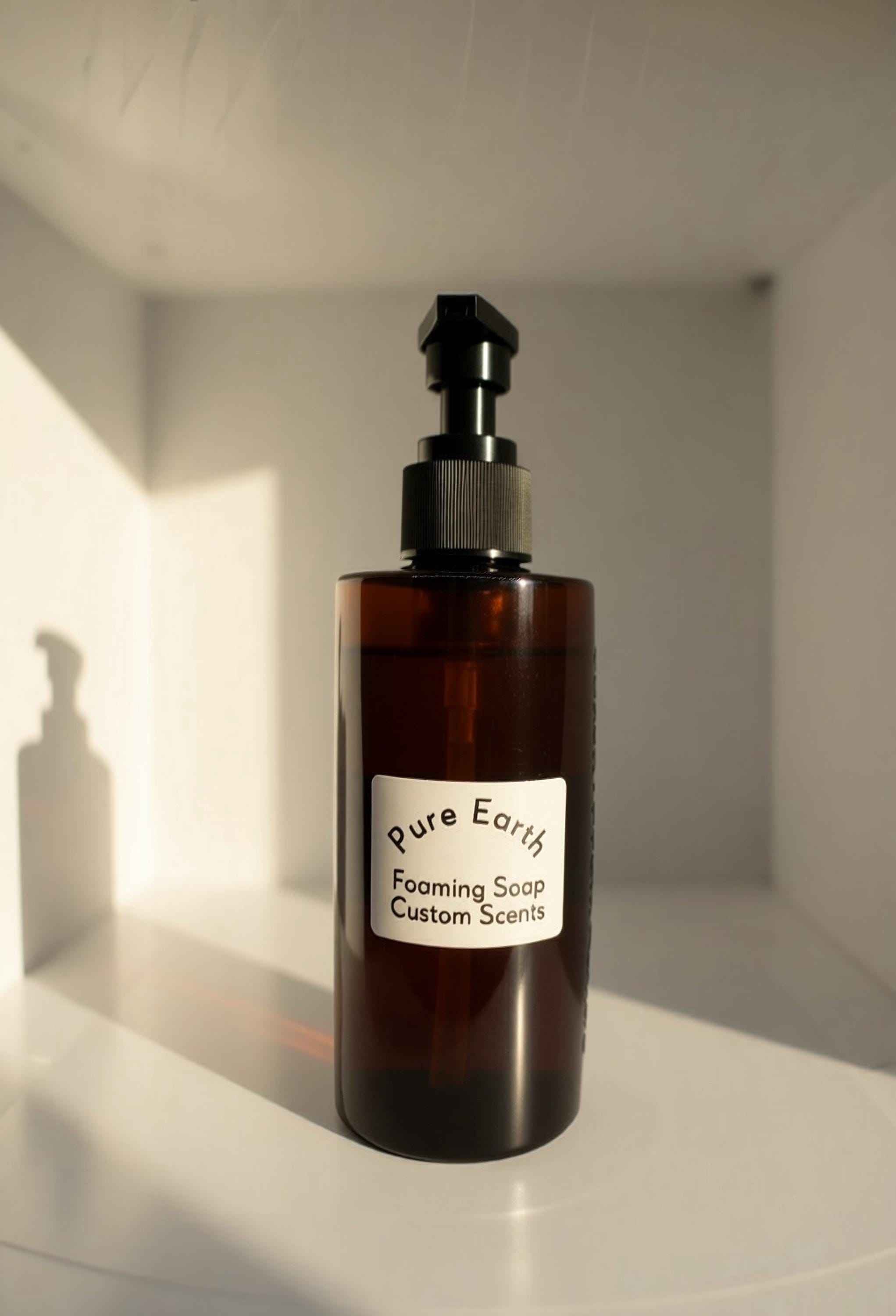 Pure Earth Foaming Soap | Custom Scents | Vegan Liquid Soap | Naturally Scented | Botanical Organic | Hand Soap Gift Idea | Moisturizing