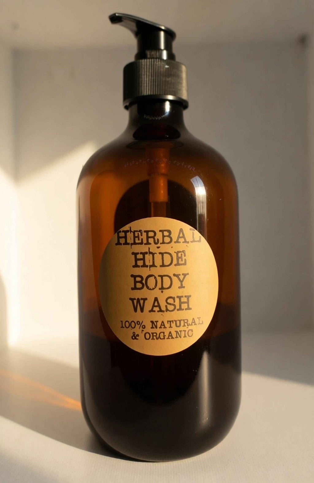 Herbal Hide Body Wash | CUSTOM SCENTS | Vegan & Organic | Botanical Body Wash | Choose Your Scent | Plant-Based Body Soap |