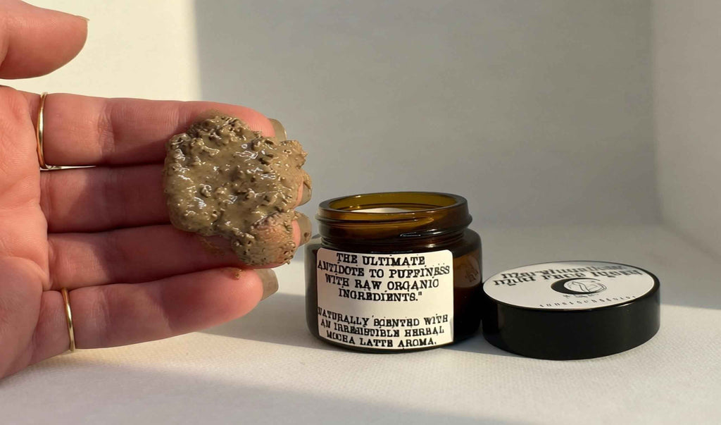 Marshmallow Mud Face Mask | Organic Botanical Clay, Depuffing, Clarifying, Exfoliating Formula
