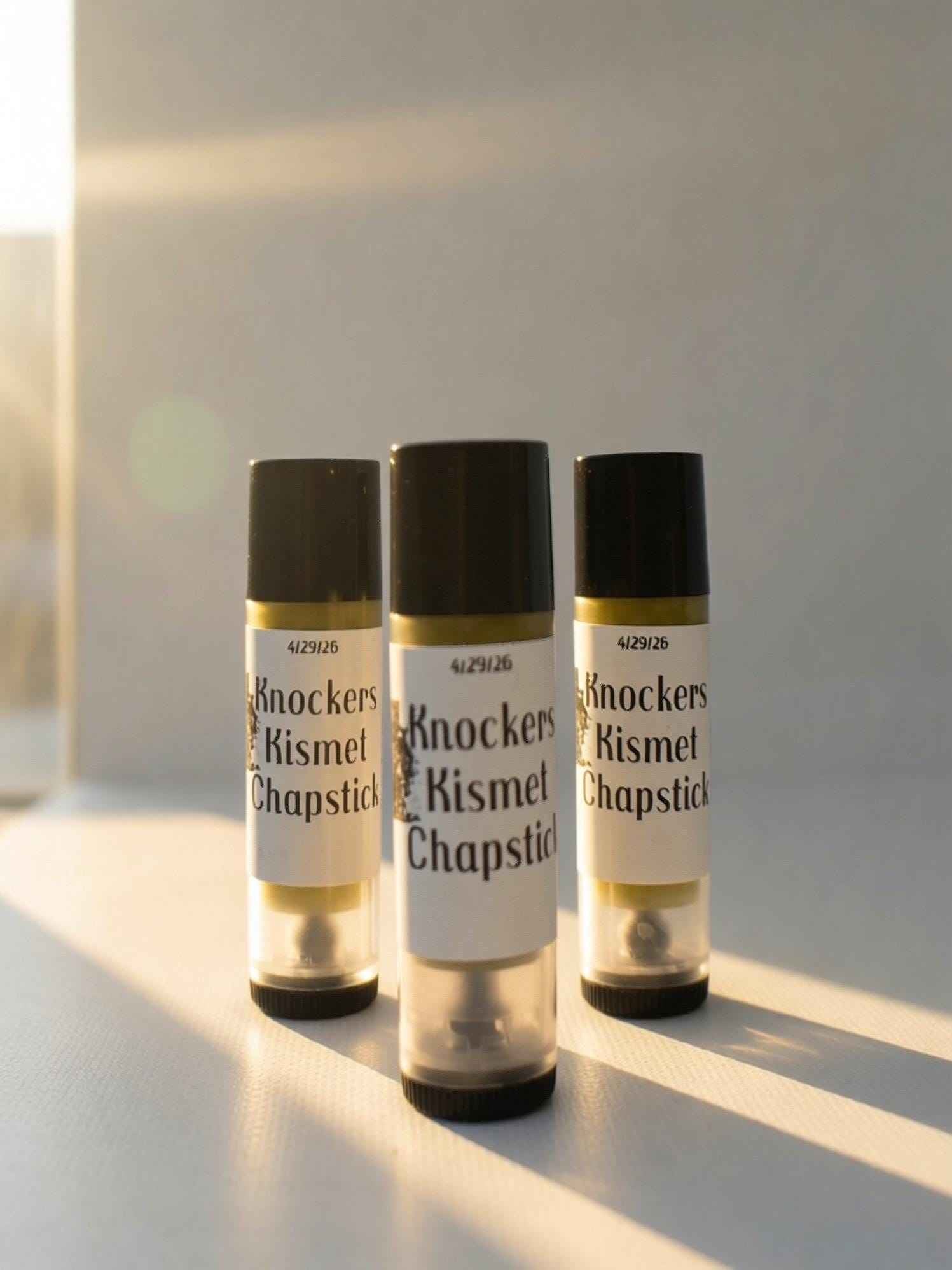 Knockers Kismet Chapstick CUSTOM CHAPSTICK | Organic Lip Balm | Choose Your Scent | Botanical | All Natural Hydrating