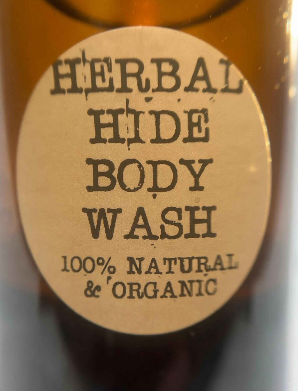 Herbal Hide Body Wash | CUSTOM SCENTS | Vegan & Organic | Botanical Body Wash | Choose Your Scent | Plant-Based Body Soap |