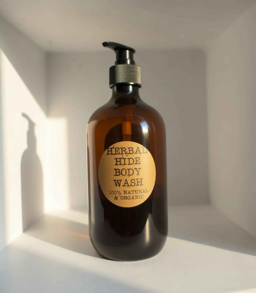 Herbal Hide Body Wash | CUSTOM SCENTS | Vegan & Organic | Botanical Body Wash | Choose Your Scent | Plant-Based Body Soap |